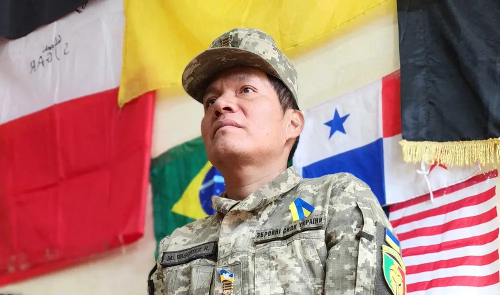 Michael Vásquez, soldado que participó en la guerra de Ucrania, reveló que no le pagaban siempre.