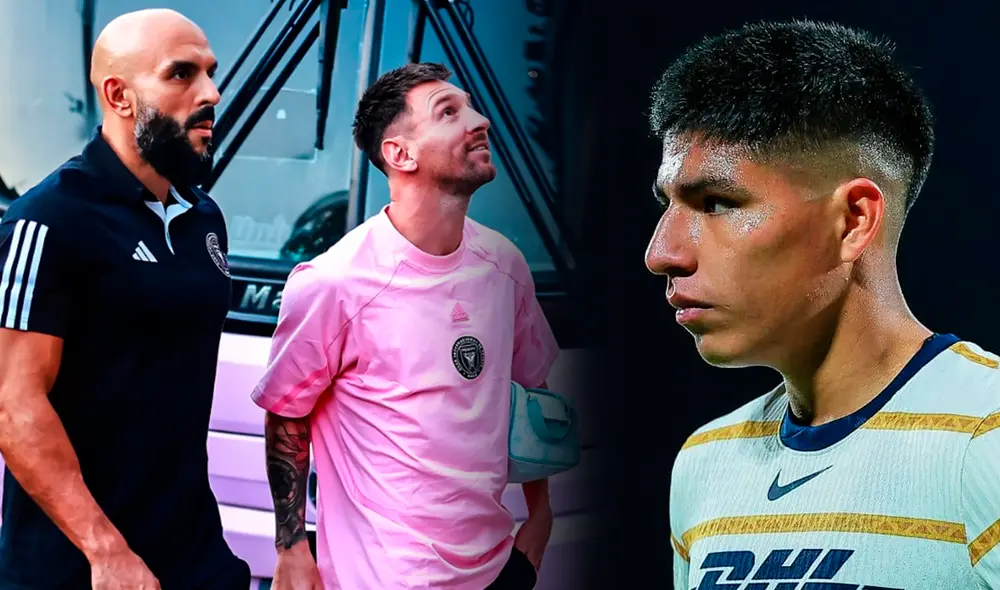 Hace algunos meses, la MLS también prohibió Yassine Cheuko ubicarse en los alrededores del campo de juego mientras se disputen los partidos. Foto: composición LR/Twitter/Pumas