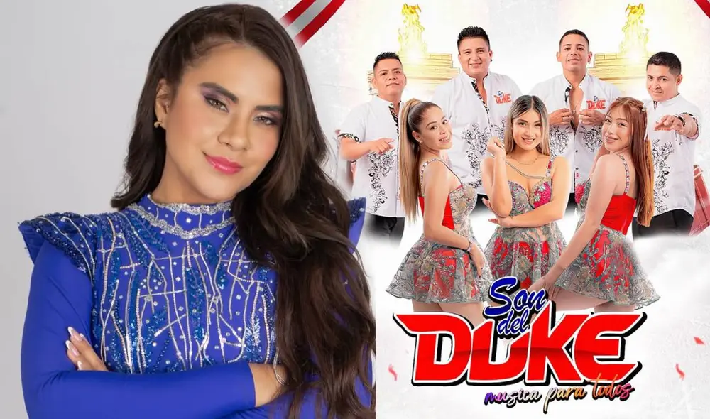 Thamara Gómez, nueva cantante de Son del Duke, ha participado en grupos como Corazón Serrano. Foto: composición LR/Instagram