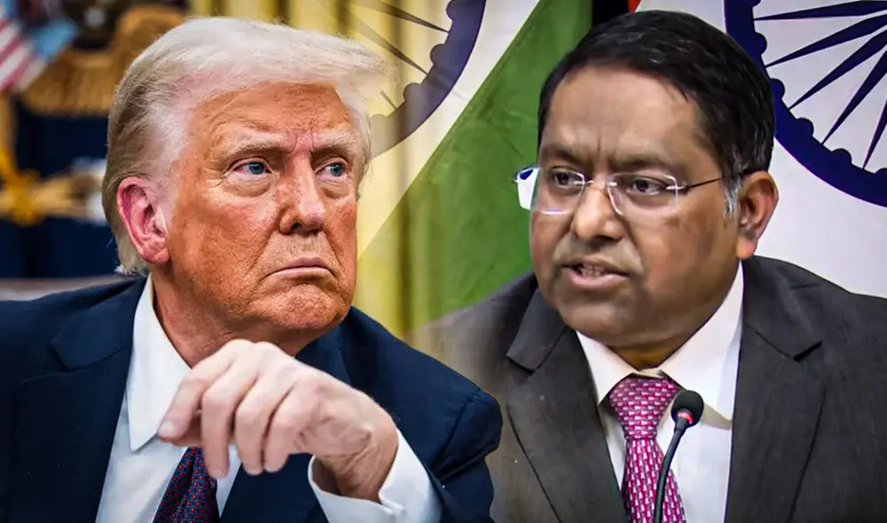 El vocero de la India, Randhir Jaiswal, le respondió a Trump sobre los arenceles que impuso.