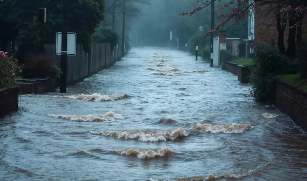 El jefe de policía de Mount Airy informó que el desbordamiento de aguas atrapó al niño en el sistema pluvial. El jefe de policía de Mount Airy informó que el desbordamiento de aguas atrapó al niño en el sistema pluvial.