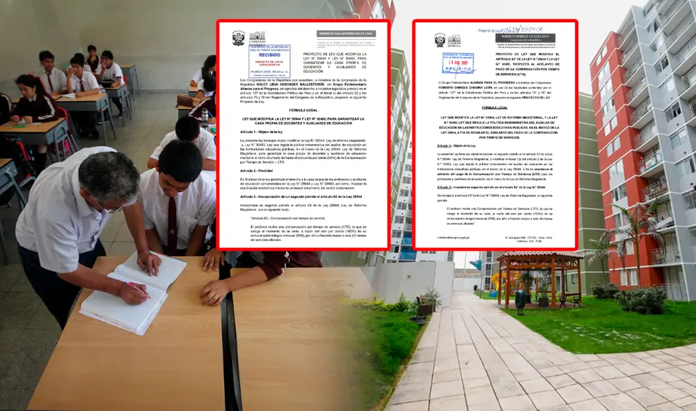 Buscan que puedan tener primera vivienda. Composición: Ariana Espinoza.