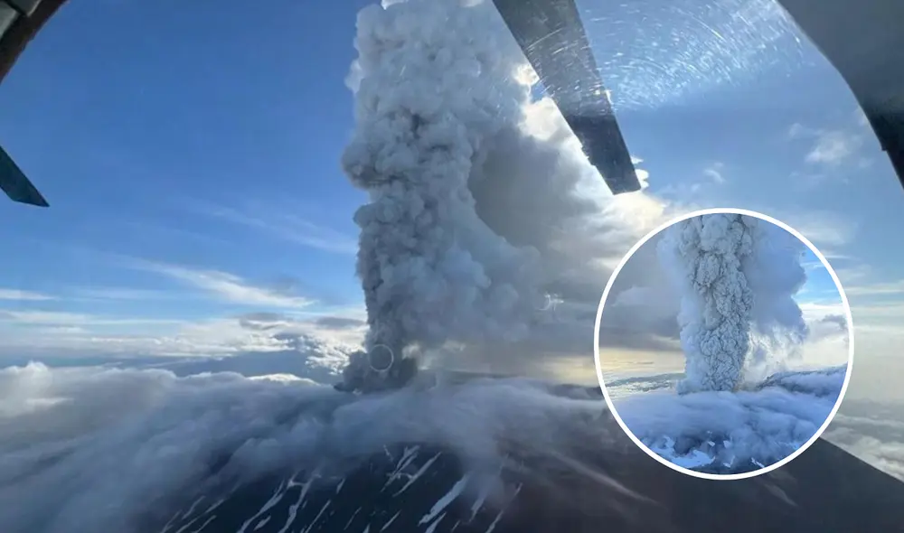 El volcán Krasheninnikov entró en erupción a consecuencia del terremoto en Rusia. El volcán Krasheninnikov entró en erupción a consecuencia del terremoto en Rusia.