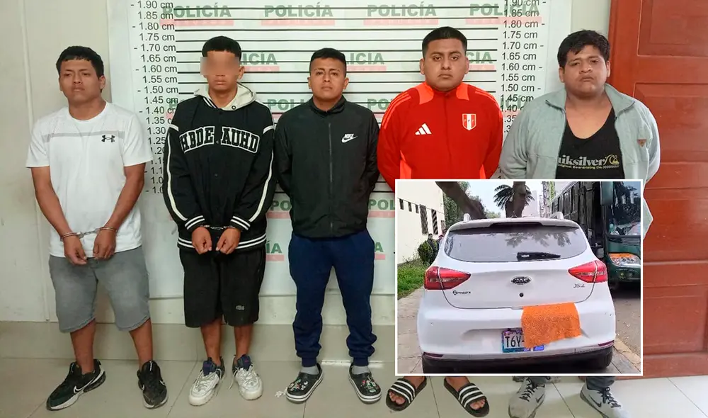 Entre los detenidos está un menor de 17 años.