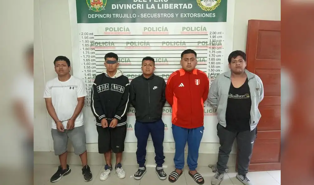Los Pepes, banda de extorsionadores desarticulada el Trujillo, Estaba integrada por un menor.