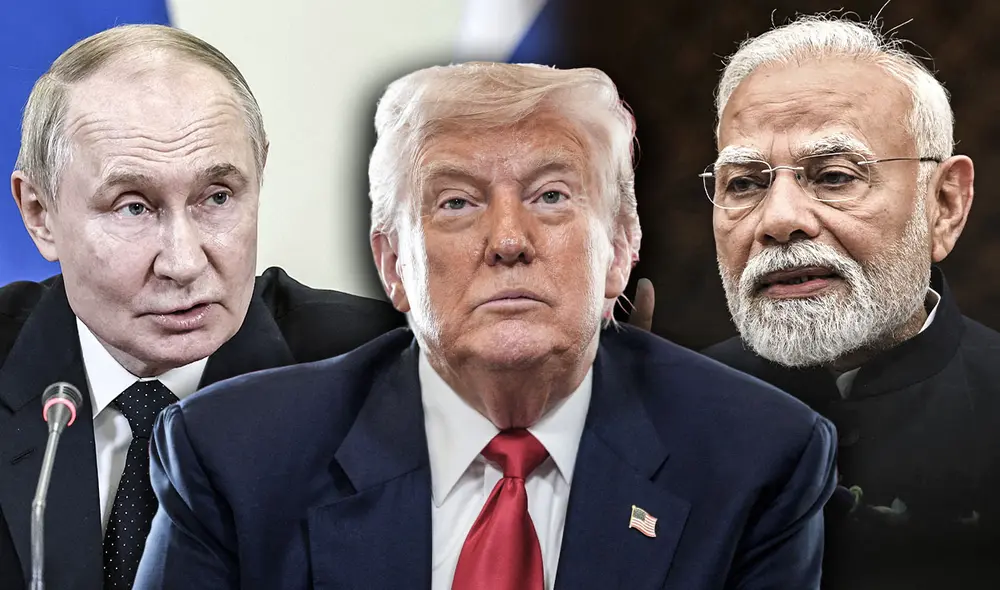 Exsecretario de Relaciones Exteriores de India advierte que la guerra arancelaria de Trump ha fortalecido la unidad de los BRICS. Foto: composición LR/AFP Exsecretario de Relaciones Exteriores de India advierte que la guerra arancelaria de Trump ha fortalecido la unidad de los BRICS. Foto: composición LR/AFP