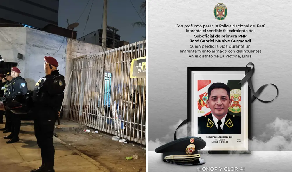 Policía fallece y otro queda herido tras enfrentamiento en La Victoria