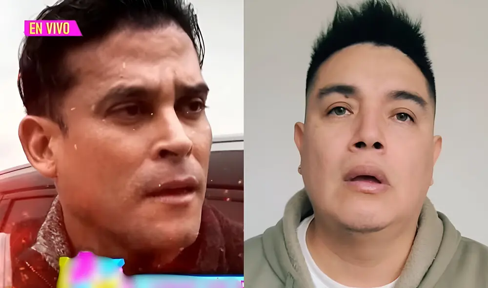 Christian Domínguez habló tras declaraciones de Leonard León. Foto: Composición LR/Difusión