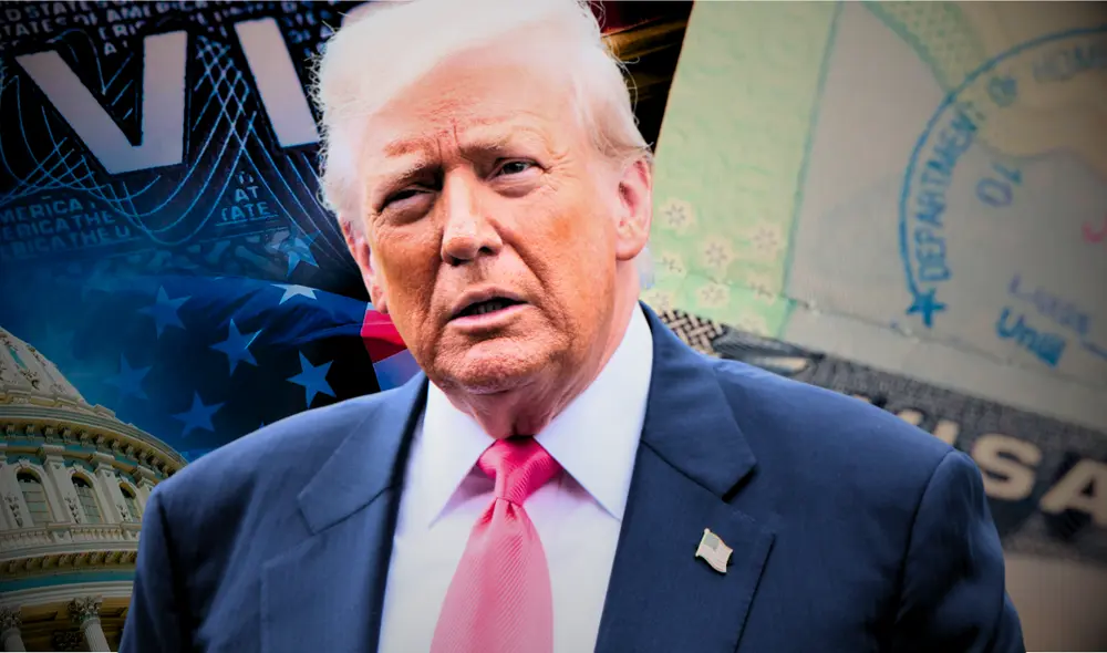 Donald Trump propone depósitos de US$15.000 a solicitantes de visa de países con alta permanencia ilegal.