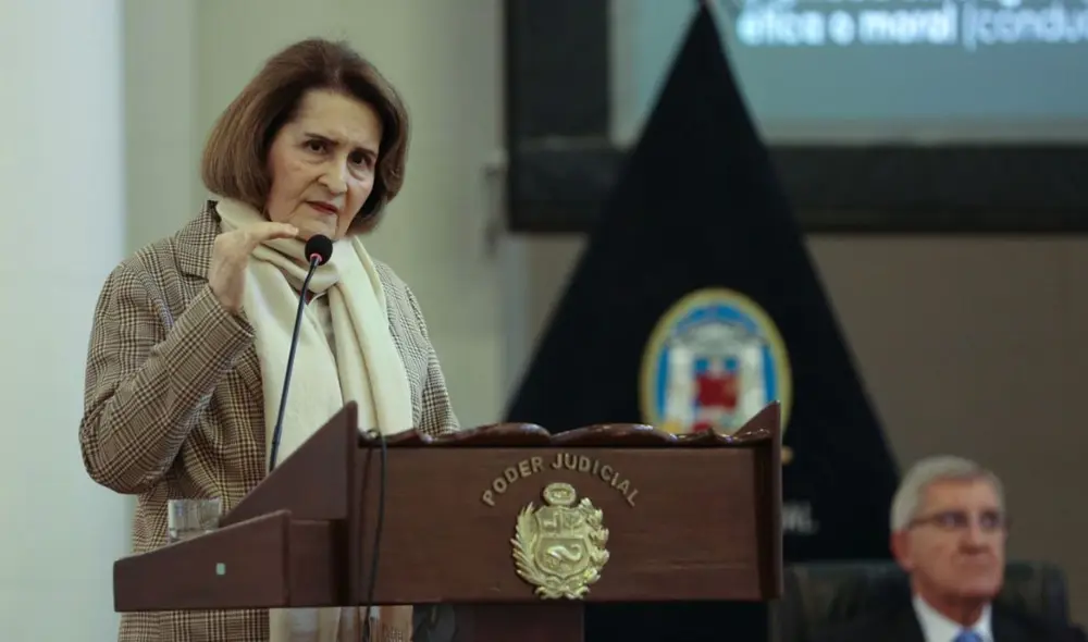 Luz Pacheco respaldó la decisión del TC. Foto: difusión