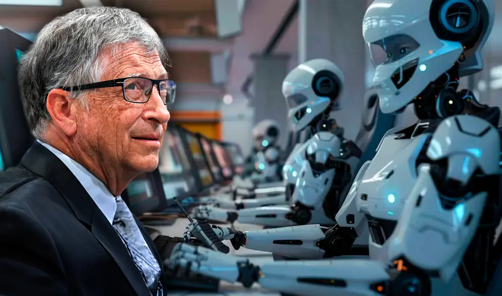 Bill Gates reveló las profesiones que no podrán ser reemplazadas por la inteligencia artificial. Bill Gates reveló las profesiones que no podrán ser reemplazadas por la inteligencia artificial.