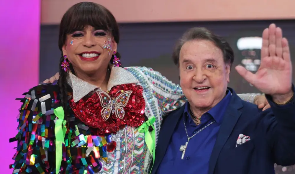 La Chola Chabuca tuvo como invitado especial a Carlos Villagrán, el popular Kiko de 'El chavo del 8. Foto: América TV