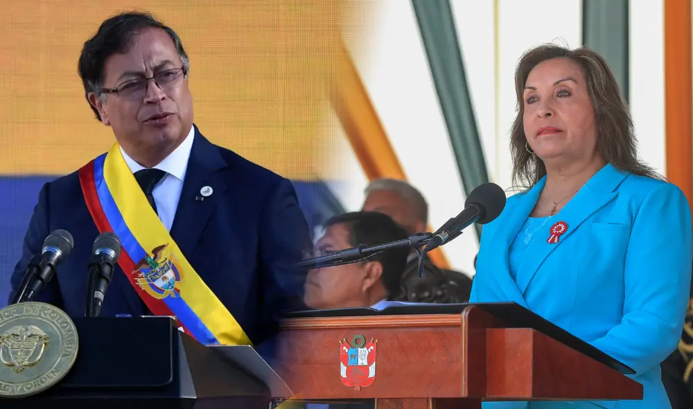 El presidente de Colombia notificó de ocupación de territorio colombiano por parte de Perú. Foto: composición LR