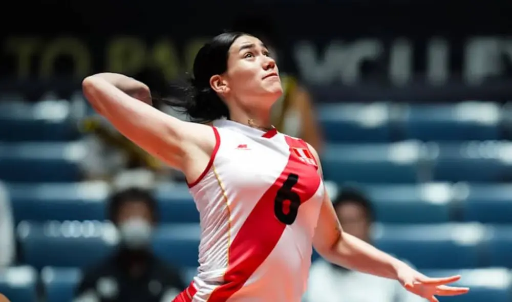 Aixa Vigil fue pieza clave para encaminar la remontada ante México. Foto: RPP Aixa Vigil fue pieza clave para encaminar la remontada ante México. Foto: RPP