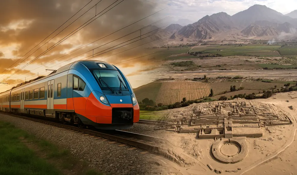 El ferrocarril Lima-Barranca se extenderá un tramo de aproximadamente 245 km. Foto: composición LR/IA/Trip Perú El ferrocarril Lima-Barranca se extenderá un tramo de aproximadamente 245 km. Foto: composición LR/IA/Trip Perú