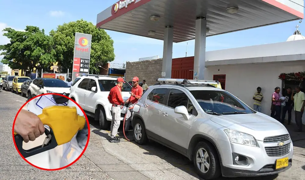 La gasolina subsidiada en Venezuela se distribuye tomando en cuenta el número terminal de placa de los vehículos. Foto: composiciónLR/Naguara/Notitarde