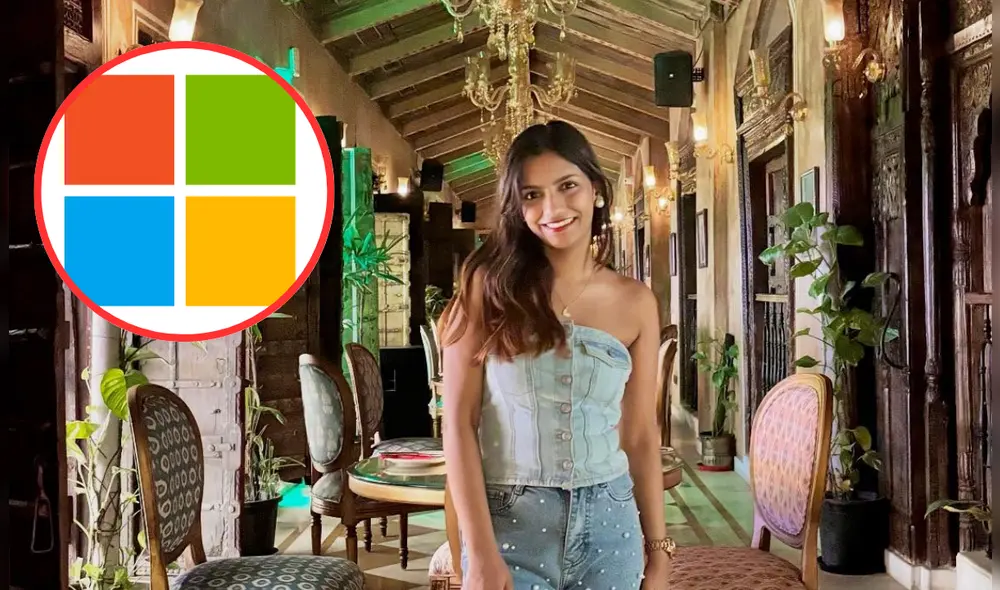 Mansi Singhal enfrentó duras críticas por mostrar como era un día relajado trabajando para Microsoft.