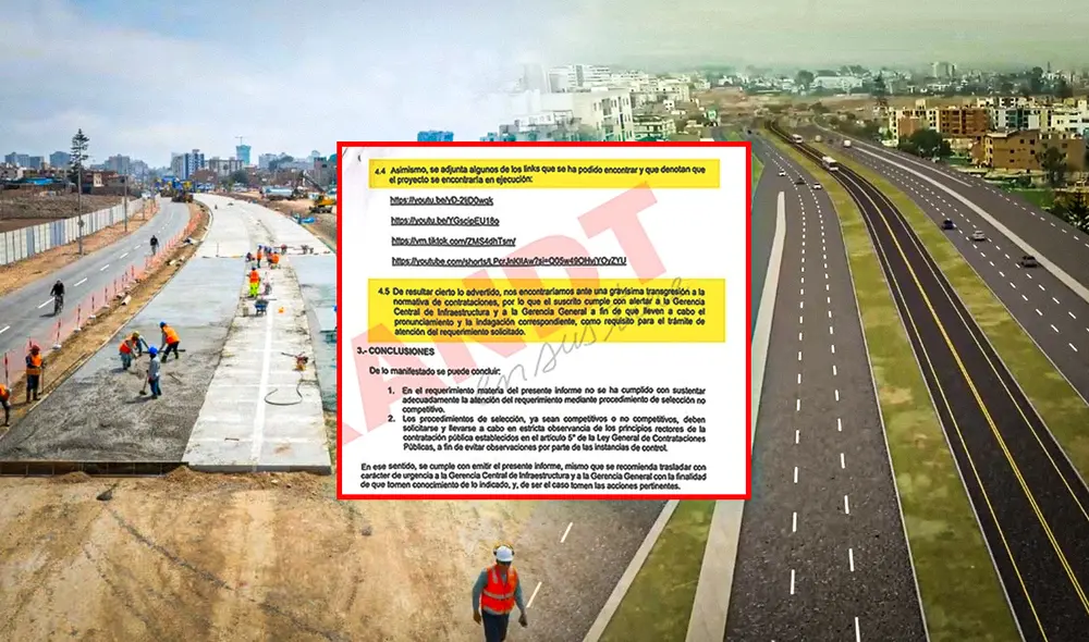 MML respondió a las acusaciones, afirmando que el proyecto cuenta con un expediente técnico parcial.