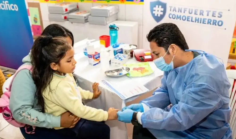 MINSA lanza campaña “Niños sin anemia, su futuro depende de ti”. Foto: Archivo GLR