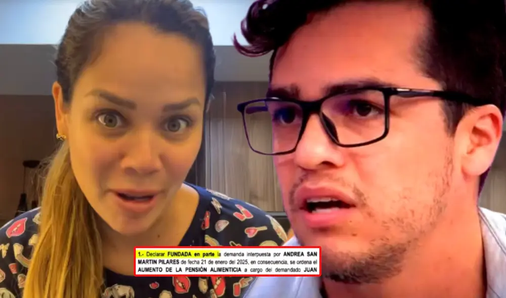 Andrea San Martín tiene dos hijas. Foto: composición LR/difusión