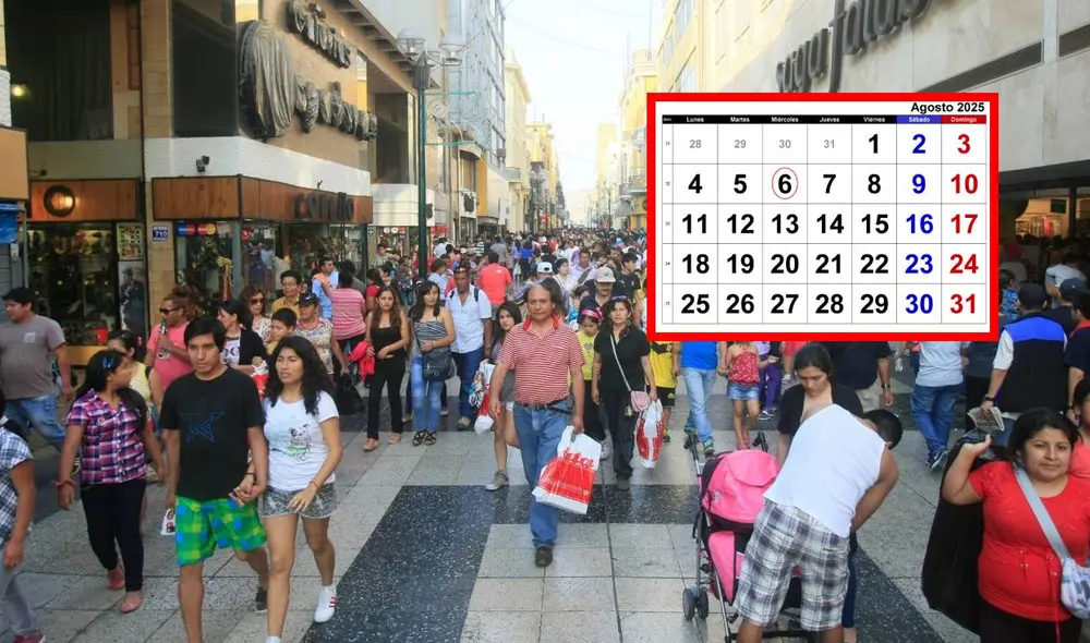 Los trabajadores que laboren en feriado tienen derecho a una compensación económica equivalente al triple de su remuneración diaria. Foto: composición LR/Andina/Calendarpedia Los trabajadores que laboren en feriado tienen derecho a una compensación económica equivalente al triple de su remuneración diaria. Foto: composición LR/Andina/Calendarpedia