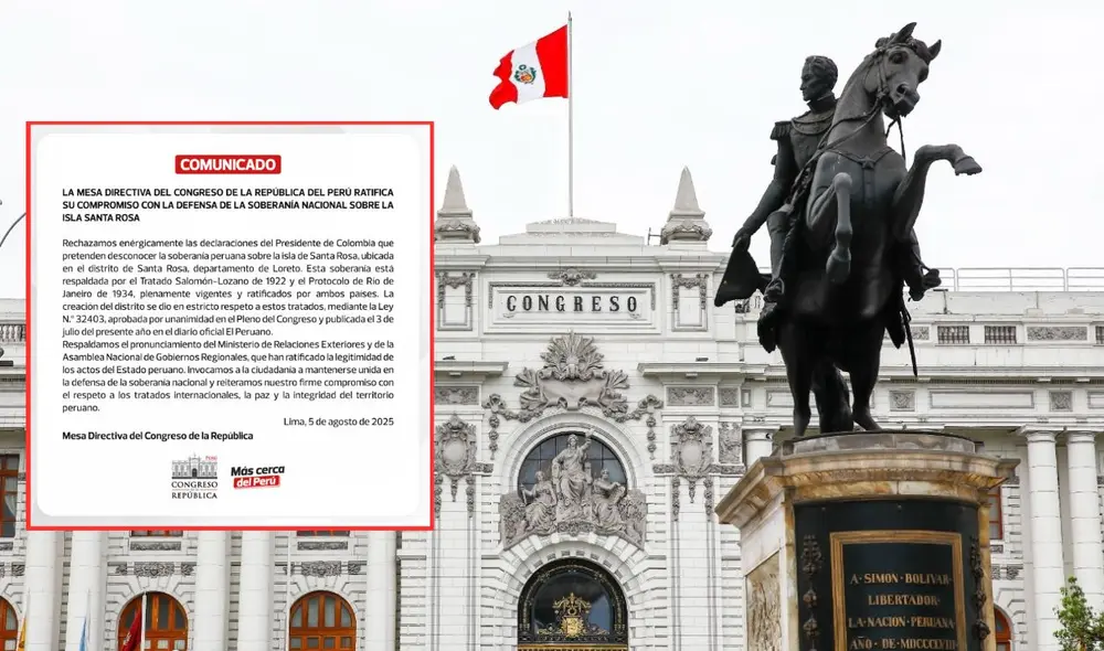 Mesa Directiva del Congreso rechaza declaraciones de Gustavo Petro. Foto: composición LR