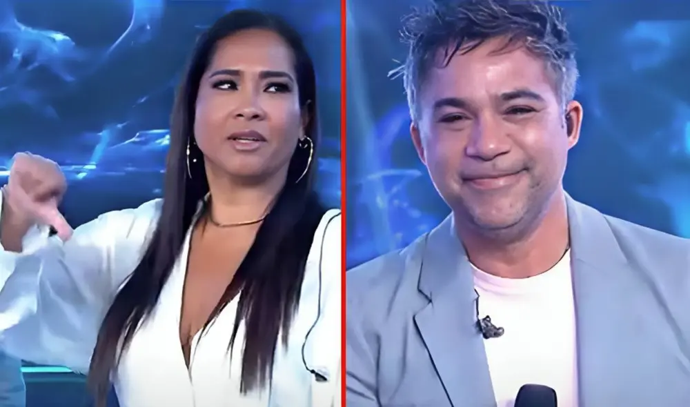 Katia Palma no tomó nada bien las palabras de Renzo Schuller, quien minimizó a 'Esto es guerra'.