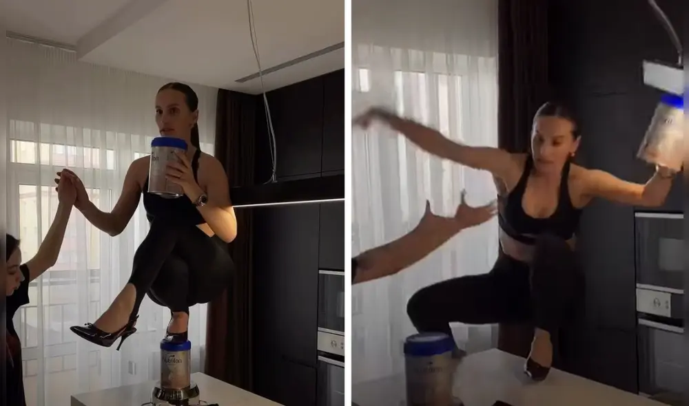 Mariana Barutkina sufrió una lesión una columna tras intentar el 'stiletto challenge'