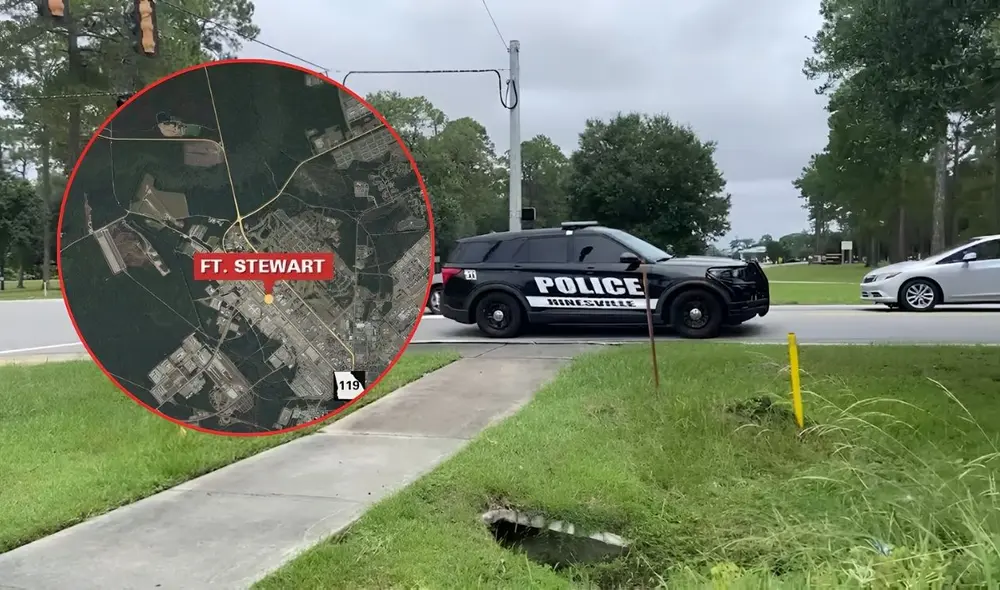 Oficiales confirman víctimas durante tiroteo en Fort Stewart.