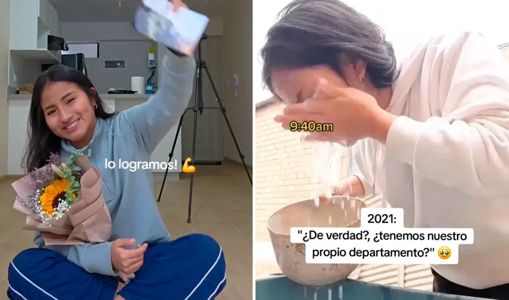 Lizeth Atoccsa acompañó el mensaje con un video de su "antes y después"