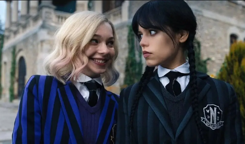 'Merlina 2' tiene nuevamente a Jenna Ortega dando vida al papel principal. Foto: Netflix.