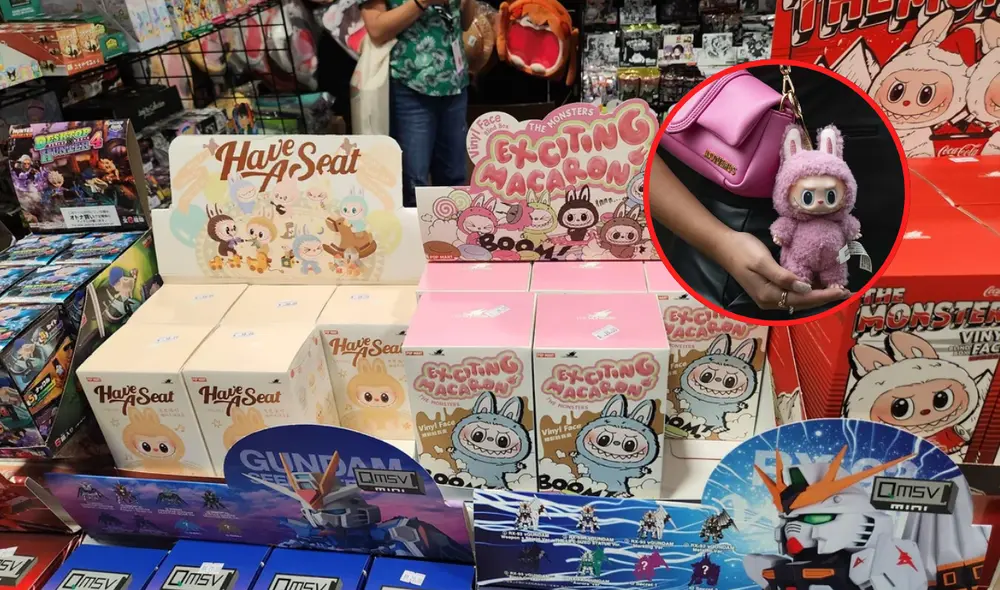 'Labubus' son vendidos en Centro de Lima a pesar de no tener registro.