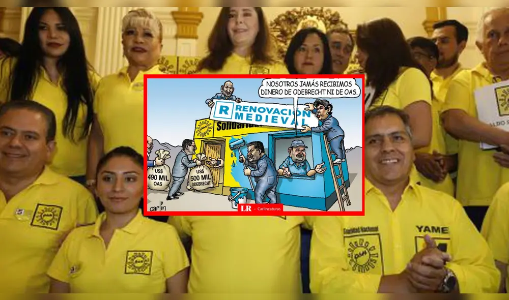 Carlincatura retrata a partido que intenta negar sus investigaciones. Foto: composición LR Carlincatura retrata a partido que intenta negar sus investigaciones. Foto: composición LR