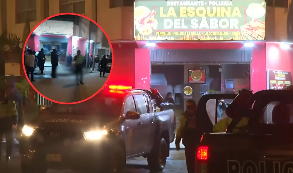 PNP registró al menos 12 casquillos en el lugar del crimen. Foto: Composición LR/Latina Noticias PNP registró al menos 12 casquillos en el lugar del crimen. Foto: Composición LR/Latina Noticias