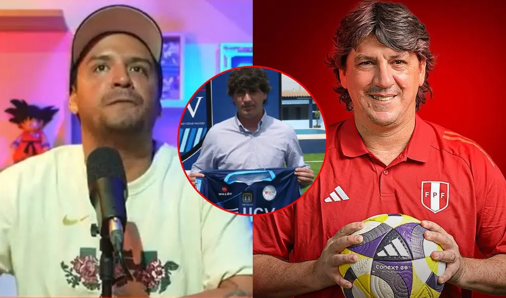 Jean Ferrari se desempeñó como gerente deportivo de la UCV desde el 2013 hasta el 2016. Foto: composición LR/captura de 'A la cama con Rei'/FPF