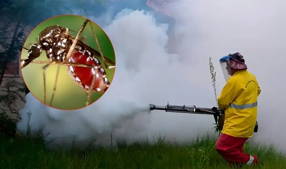 China exige hospitalización de 7 días y usa drones y mosquiteros para frenar brote.