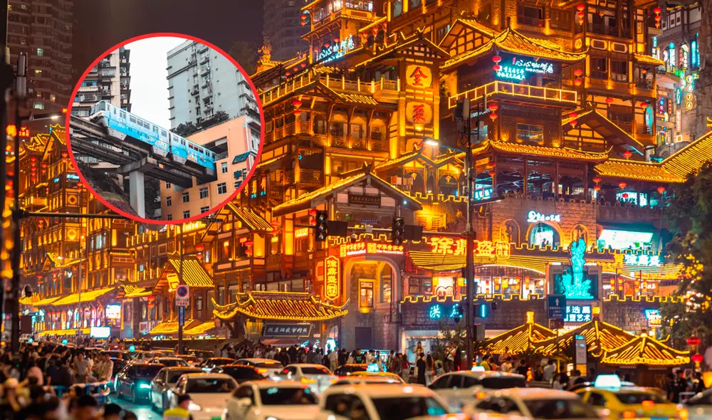 El estilo Cyberpunk de Chongqing es impulsado por el gobierno chino para aumentar las visitas extranjeras.