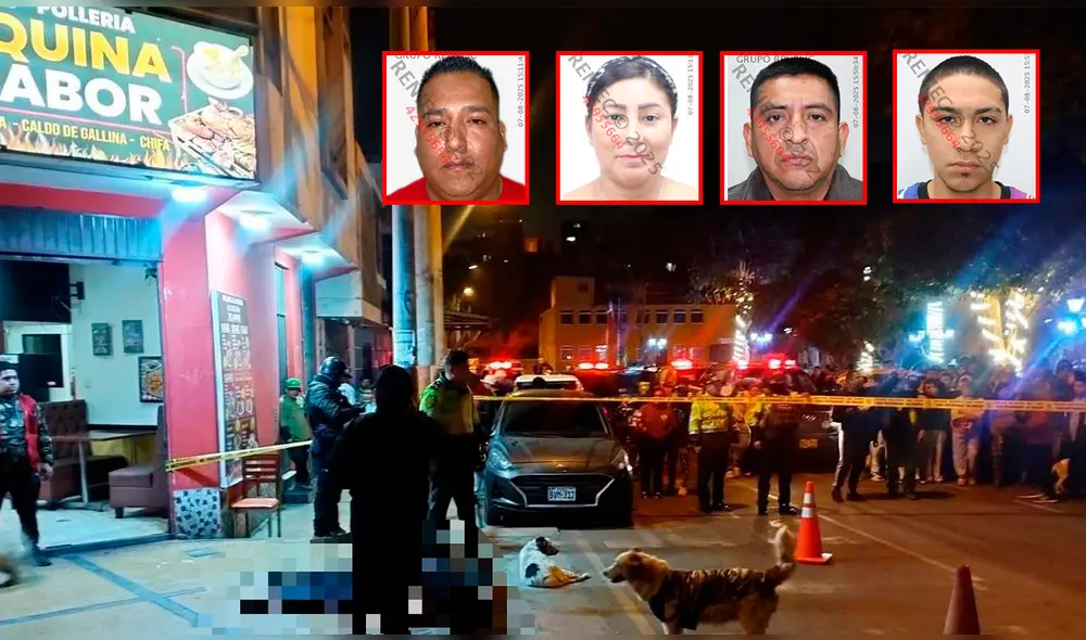 En Lurín ocurrió un triple asesinato. Otros crímenes ocurrieron en San Juan de Miraflores, Callao y en la región de Loreto. Foto: Composición LR /Difusión