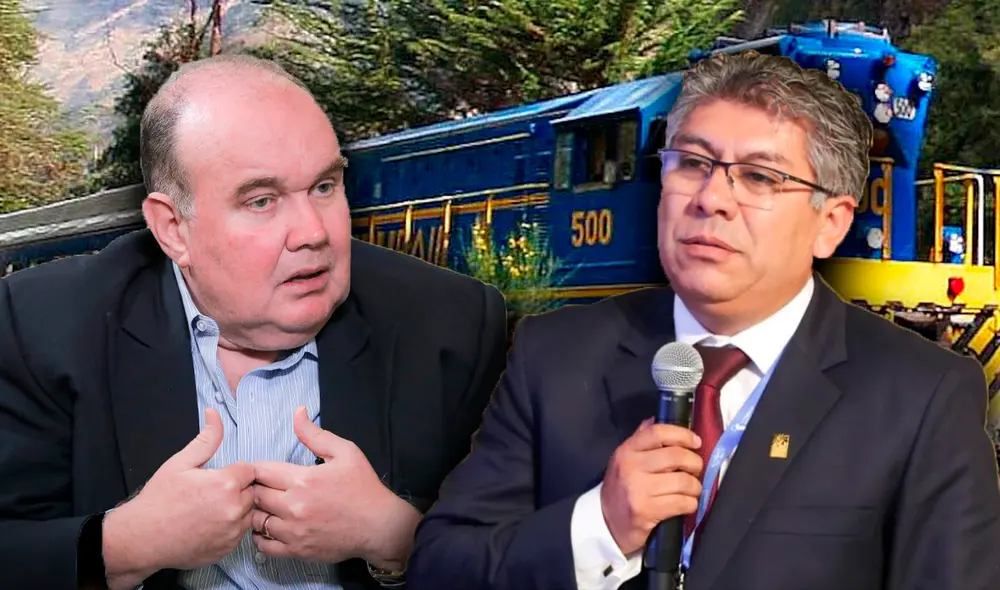 Gobernador de Cusco critica trenes chatarra de López Aliaga. Foto: composición LR