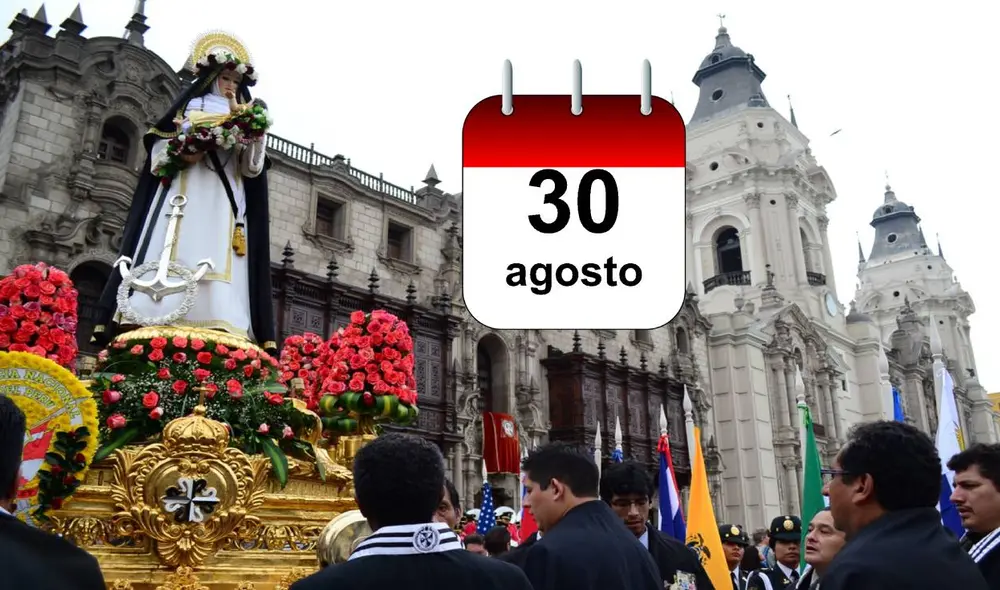 Cada 30 de agosto es feriado en el Perú debido a la veneración a Santa Rosa de Lima.