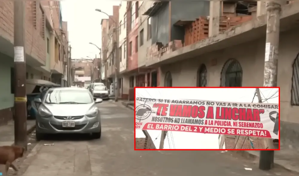 El hecho ocurrió en la urbanización Dos y Medio. Foto: Composición LR