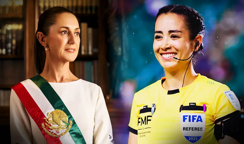 Claudia Sheinbaum ofreció su apoyo a Katia Itzel García, árbitro mexicana que fue amenazada tras partido de la Leagues Cup.