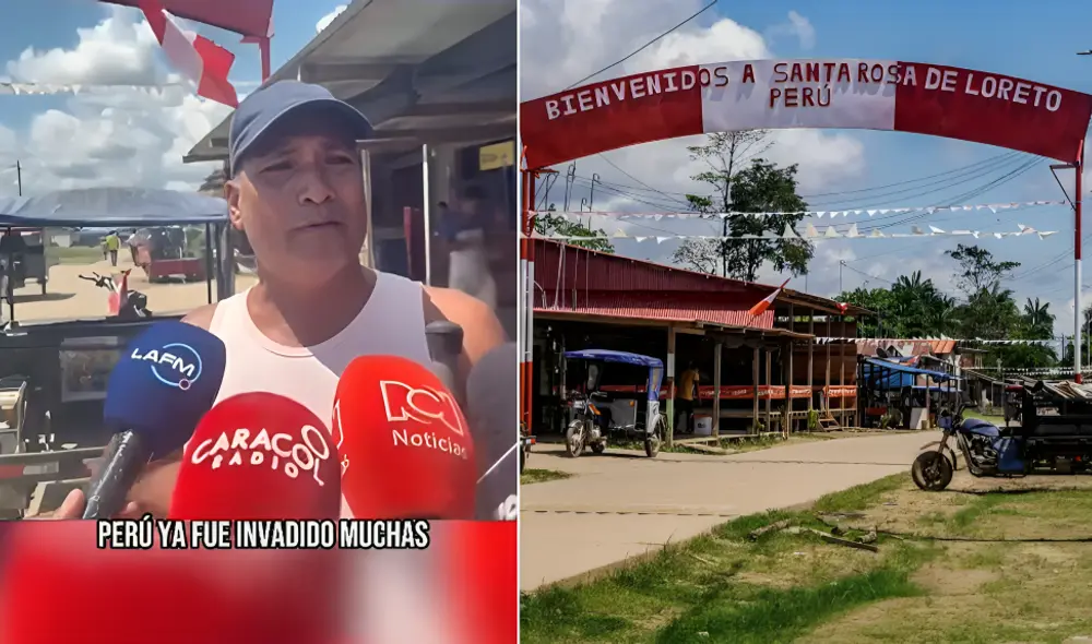 Un habitante de Santa Rosa expresó su tristeza por la intención del gobierno colombiano de invadir la isla amazónica perteneciente al Perú.