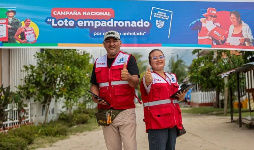 Cofopri brinda el cronograma de empadronamiento durante agosto de 2025 en el Perú.