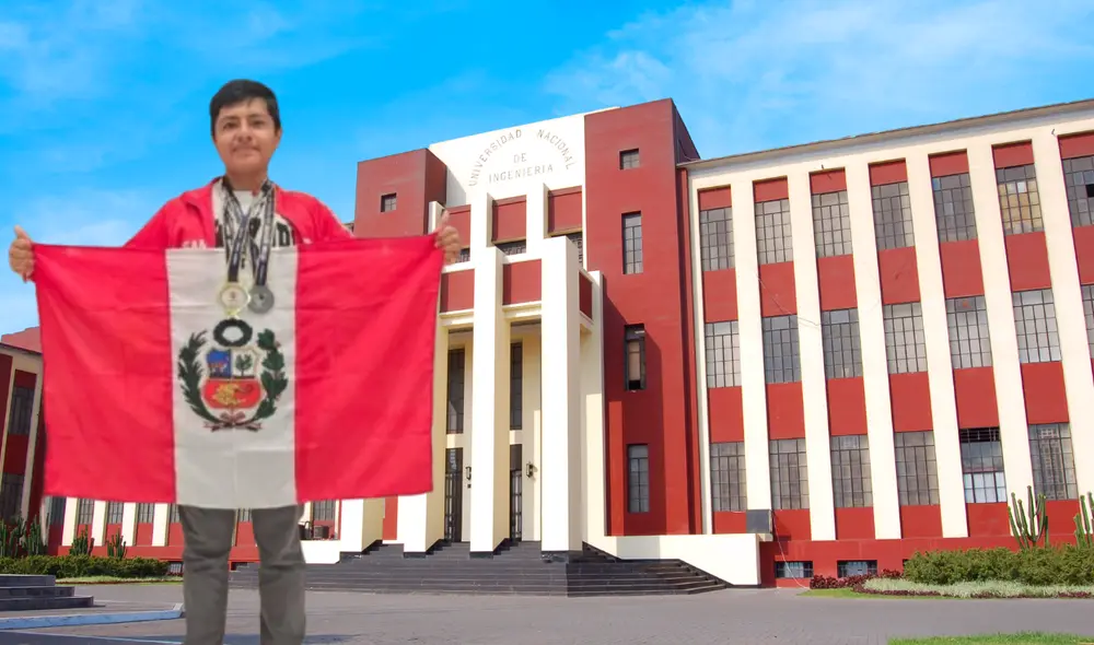 Lucas Guarniz Chávez, estudiante de la UNI, obtuvo la medalla de oro en una olimpiada de matemáticas celebrada en Nueva York.