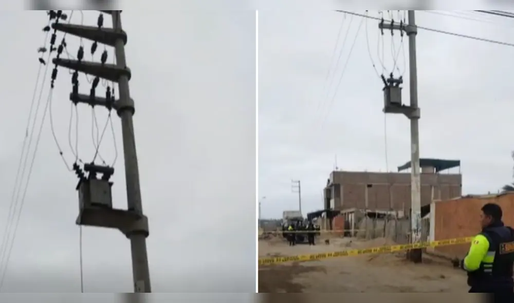 El adolescente, de tan solo 14 años, perdió la vida luego de entrar en contacto con el cable de alta tensión.