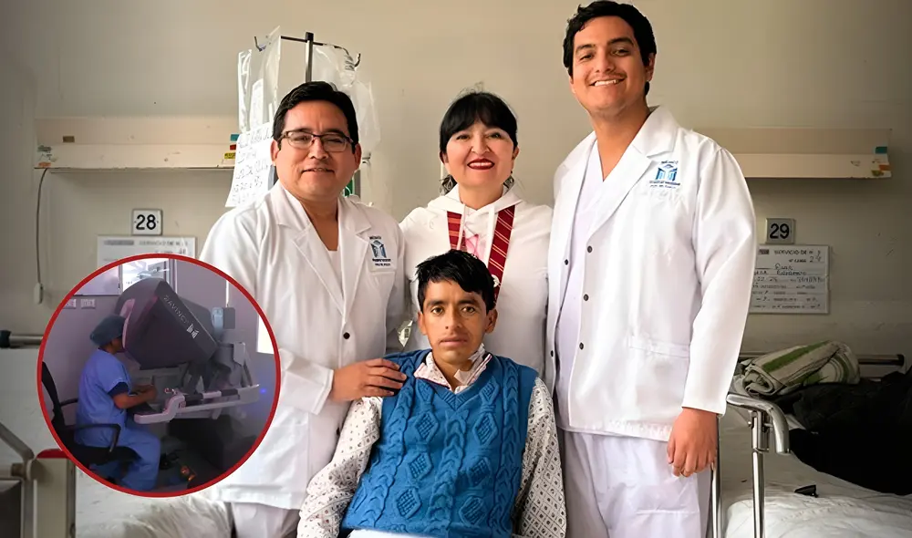 Hospital Dos de Mayo salva vida de paciente con cáncer, que llegó desde Andahuaylas a Lima con los ojos y la piel amarilla: fue el paciente de la primera cirugía Whipple robótica del Perú Hospital Dos de Mayo salva vida de paciente con cáncer, que llegó desde Andahuaylas a Lima con los ojos y la piel amarilla: fue el paciente de la primera cirugía Whipple robótica del Perú