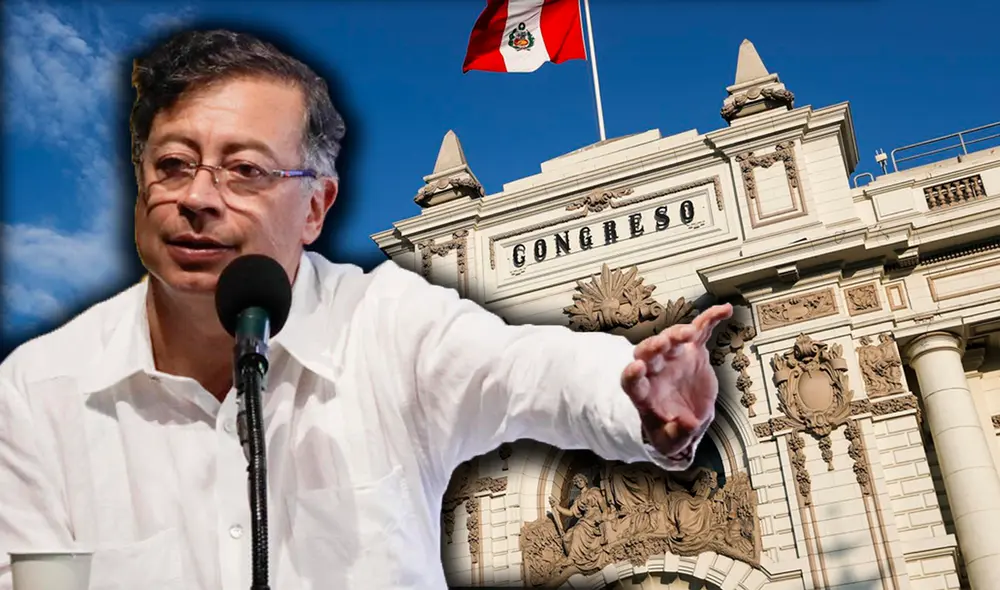 Gustavo Petro culpa de disputa limítrofe en Santa Rosa de Loreto al Congreso del Perú. Foto: composición LR