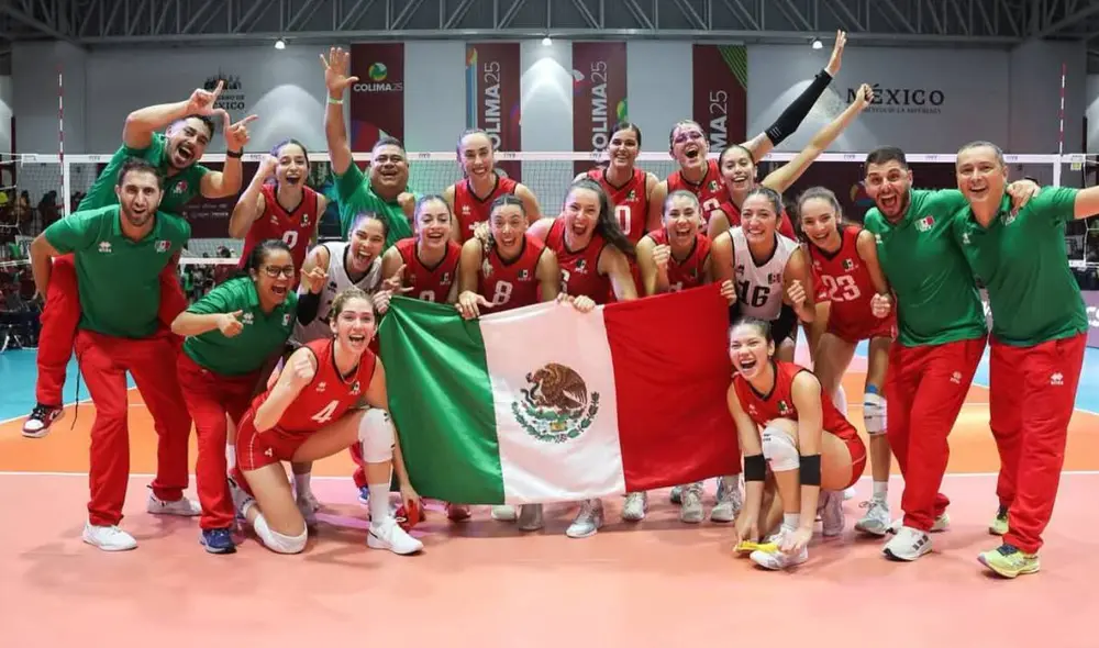 La Copa Panamericana de Vóley 2025 se juega en México. Foto: difusión