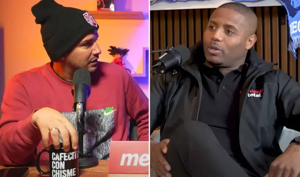 Reimond Manco y Guillermo Guizasola compartieron camerino en Juan Aurich. Foto: composición LR/captura de 'A la Cama con Rei'/captura de 'Pase Filtrado'